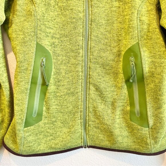 Arc’teryx Polartec Full Zip Fleece Jacket Green Women’s Size M - Picture 3 of 11